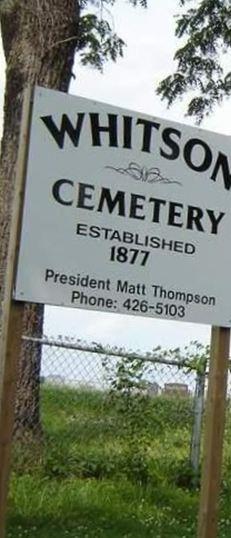 Whitson Cemetery on Sysoon