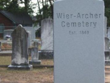 Wier-Archer Cemetery on Sysoon