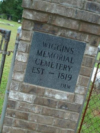 Wiggins Cemetery on Sysoon