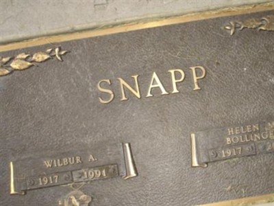 Wilbur A Snapp on Sysoon