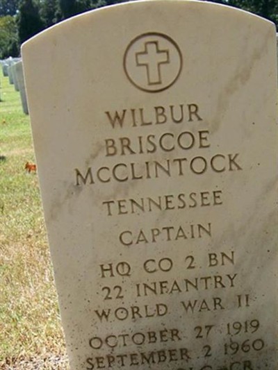 Wilbur Briscoe Mcclintock on Sysoon