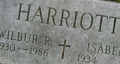 Wilbur R Harriott on Sysoon