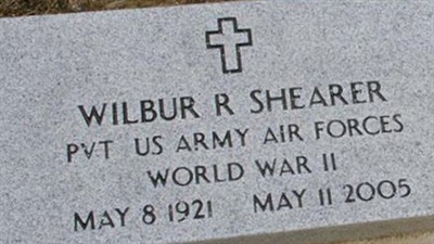 Wilbur R Shearer on Sysoon