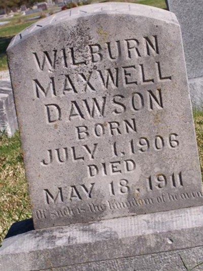 Wilburn Maxwell Dawson on Sysoon