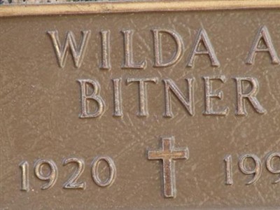 Wilda A Bitner on Sysoon