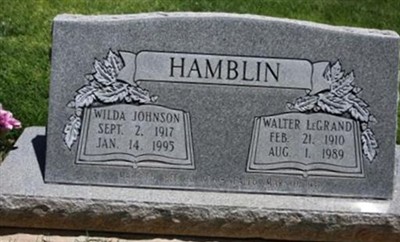 Wilda "Billie" Johnson Hamblin on Sysoon