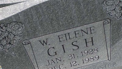 Wilda Eileen Gish on Sysoon
