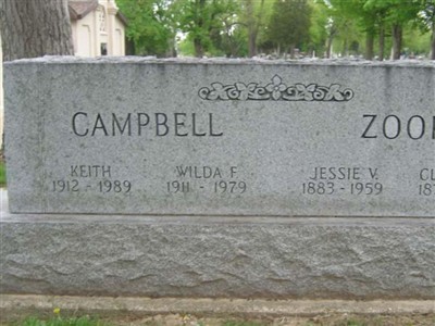 Wilda F. Zook Campbell on Sysoon