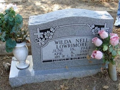 Wilda Nell Lowrimore on Sysoon
