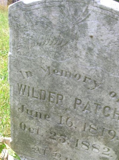 Wilder Patch on Sysoon