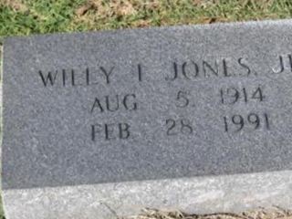 Wiley I. Jones, Jr. on Sysoon