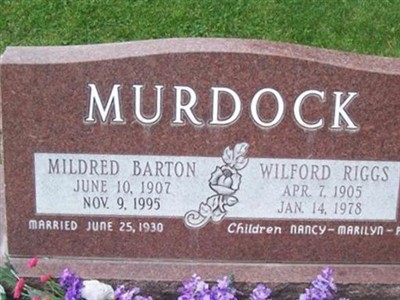 Wilford Riggs Murdock on Sysoon