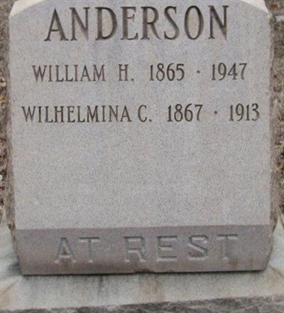 Wilhelmina C. Hock Anderson on Sysoon