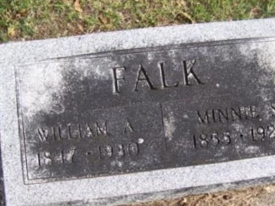 Wilhelmina "Minnie" Scheibe Falk on Sysoon
