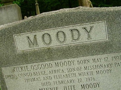 Wilkie Osgood Moody on Sysoon