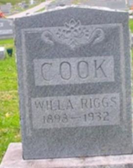 Willa Alfreda Riggs Cook on Sysoon