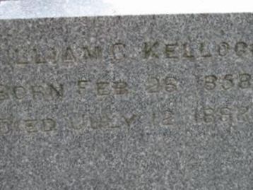 Willaim C Kellogg on Sysoon