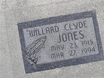 Willard Clyde Jones on Sysoon