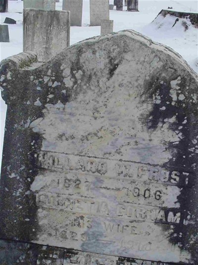 Willard W Frost on Sysoon
