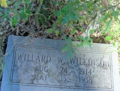 Willard W. Wilkinson on Sysoon