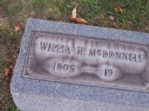 Willia H. McDonnell on Sysoon