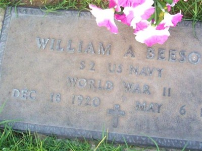 William A. Beeson on Sysoon