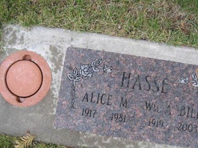 William A "Bill" Hasse on Sysoon
