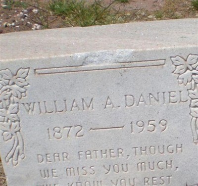 William A Daniel on Sysoon