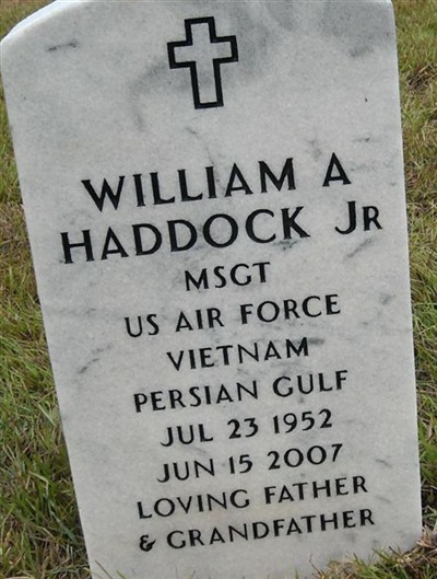 William A Haddock, Jr on Sysoon