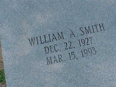 William A. ''Pete'' Smith on Sysoon