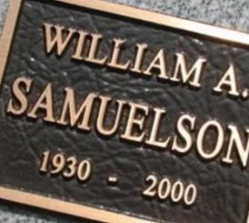 William A. Samuelson on Sysoon