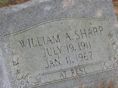 William A. Sharp on Sysoon
