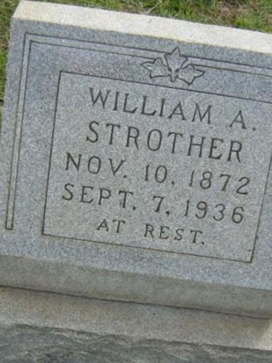William A. Strother on Sysoon