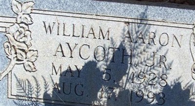 William Aaron Aycoth, Jr on Sysoon