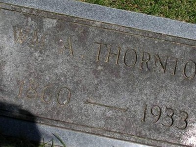 William Adelbert Thornton on Sysoon