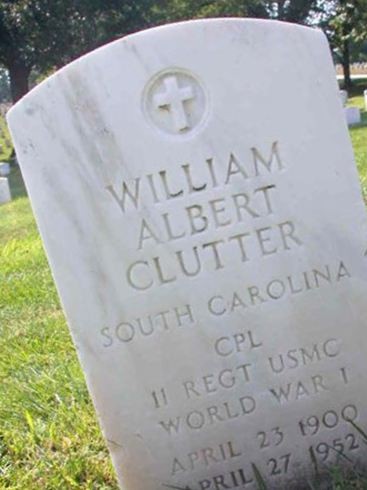William Albert Clutter on Sysoon