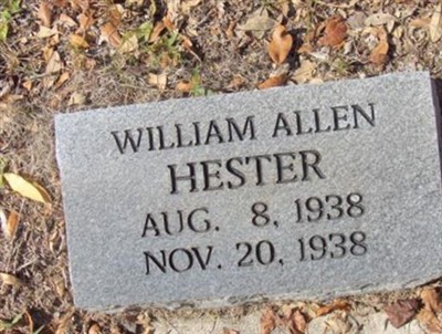 William Allen Hester on Sysoon
