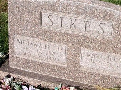 William Allen Sikes, Jr on Sysoon