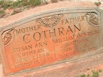 William Anderson Cothran on Sysoon