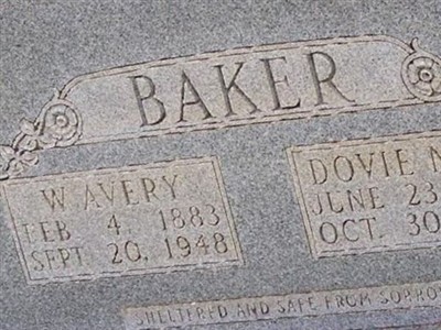 William Avery Baker on Sysoon