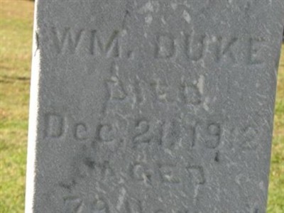 William B Duke on Sysoon