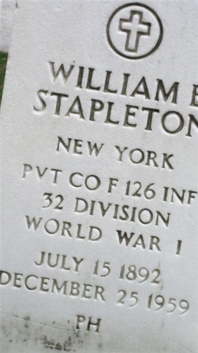 William B Stapleton on Sysoon