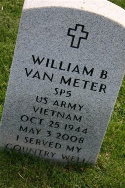 William B Van Meter on Sysoon