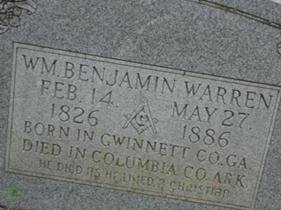 William Benjamin Warren on Sysoon