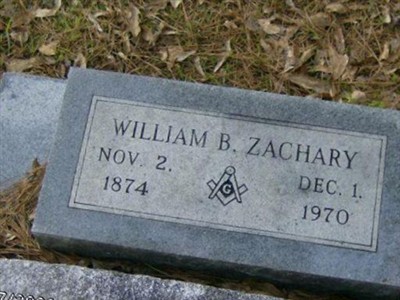 William Bennett Zachary on Sysoon