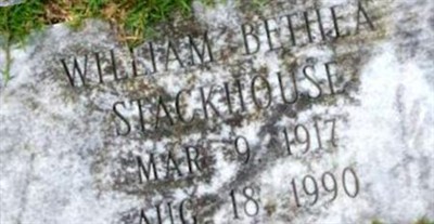 William Bethea Stackhouse on Sysoon