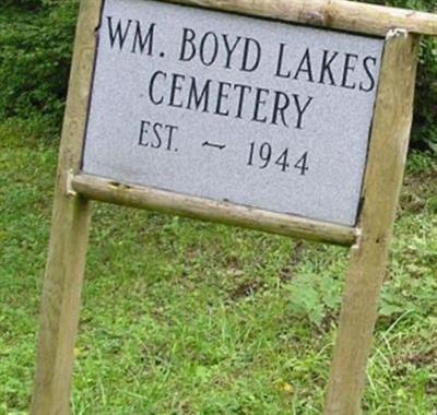 William Boyd Lakes Cemetery on Sysoon