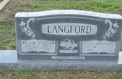 William Burleson Langford on Sysoon