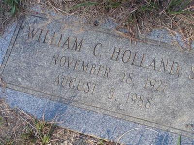 William C Holland, Sr on Sysoon