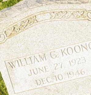 William C Koonce on Sysoon